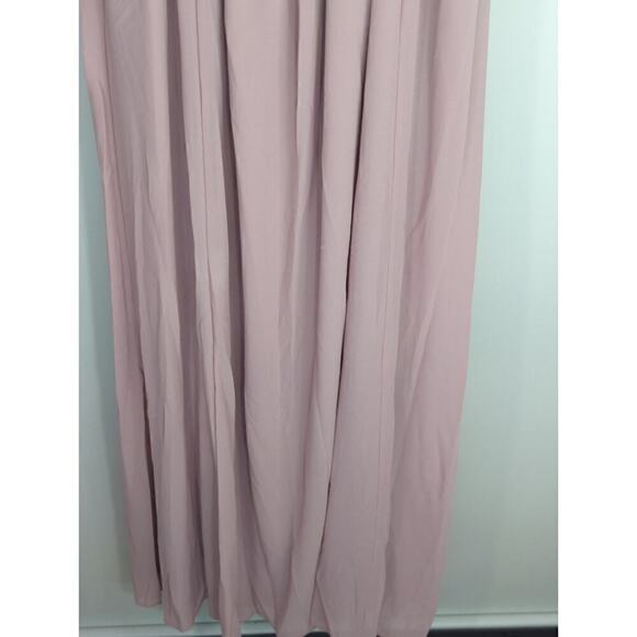 DB Studio Celebrate Womens Smocked Scoop Neck Maxi Dress Quartz Pink Size 12 NWT - Picture 13 of 17